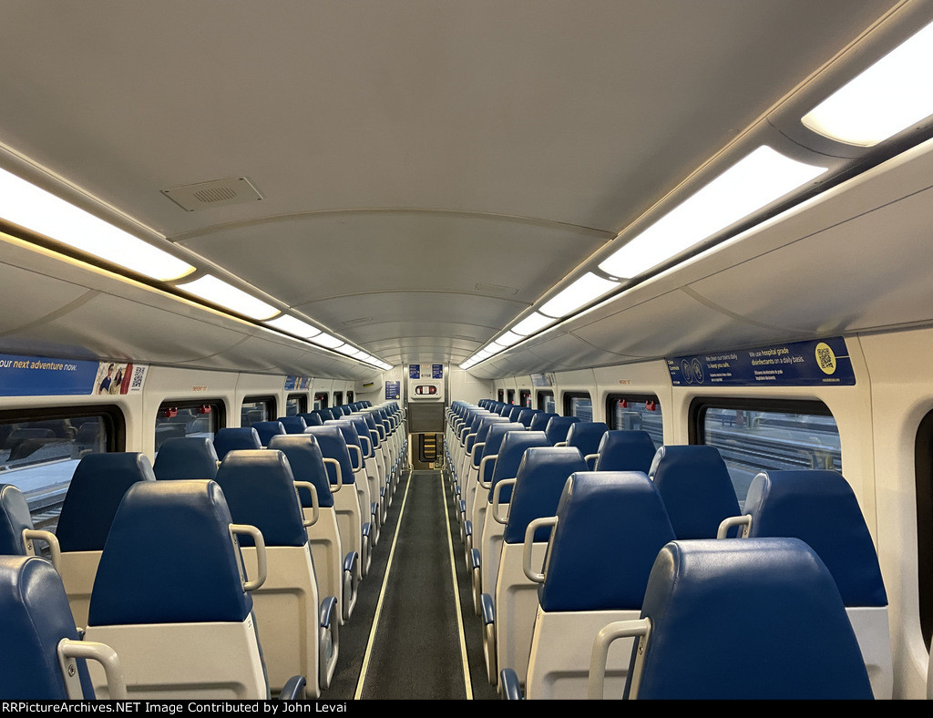 Interior of Metrolink Rolling Stock